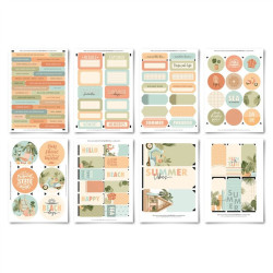 Tommy Journaling BOOK Tropical Vibes – 10 pag 15×21 cm – 102 decori