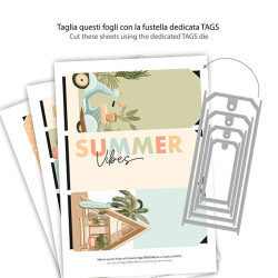 Tommy Journaling BOOK Tropical Vibes – 10 pag 15×21 cm – 102 decori