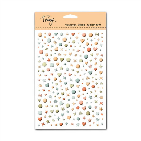 Tommy Puffy Stickers – Tropical Vibes Magic Mix