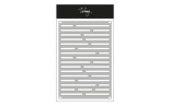 TOMMY Fustella Basic die - Tons of Strips