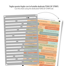 TOMMY Fustella Basic die - Tons of Strips