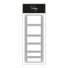 PREORDINE! TOMMY Fustella Basic die - Rectangular Labels