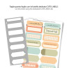 TOMMY Fustella Basic die - Cute Labels