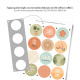 TOMMY Fustella Basic die - 3,8cm Circle Labels