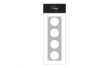 TOMMY Fustella Basic die - 3,8cm Circle Labels