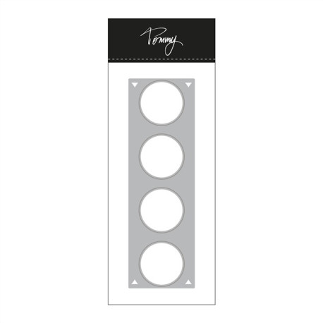 TOMMY Fustella Basic die - 3,8cm Circle Labels