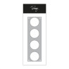 PREORDINE! TOMMY Fustella Basic die - 3,8cm Circle Labels