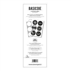 TOMMY Fustella Basic die - 6cm Circle Labels