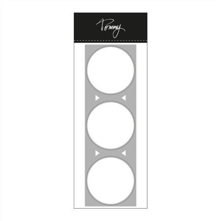 TOMMY Fustella Basic die - 6cm Circle Labels