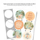 TOMMY Fustella Basic die - 6cm Circle Labels