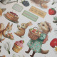 Ciao Bella Woodland Party A4 Junk Journal Ephemera Book 32pz