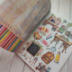 Ciao Bella Back to School A4 Junk Journal Ephemera Book 32pz