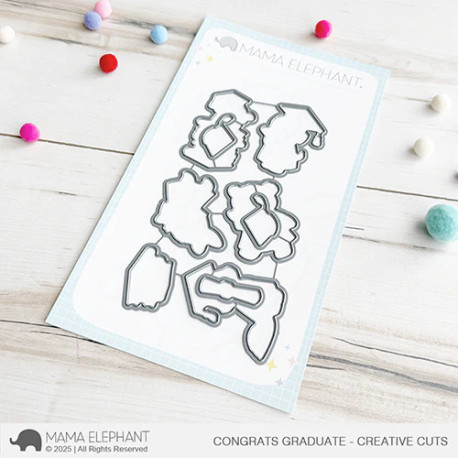 Mama Elephant Congrats Graduate CREATIVE CUTS