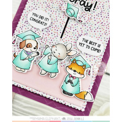 Mama Elephant Congrats Graduate CREATIVE CUTS