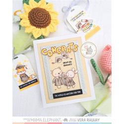 Mama Elephant Congrats Graduate CREATIVE CUTS
