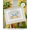 Mama Elephant JOURNEY AHEAD Clear Stamp
