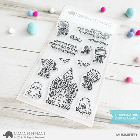 Mama Elephant MUMMIFIED Clear Stamp