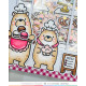 Mama Elephant BAKERY BEARS Clear Stamp