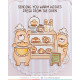 Mama Elephant BAKERY BEARS Clear Stamp