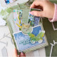 Sizzix Thinlits Die by 49 and Market Snap and Swap Large Tags 666826