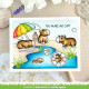 LAWN FAWN Capybaras! Clear Stamps