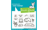 LAWN FAWN Capybaras! Add On Clear Stamps