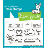 LAWN FAWN Capybaras! Add On Clear Stamps