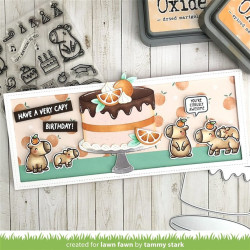 LAWN FAWN Capybaras! Add On Cuts