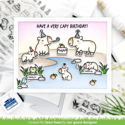 LAWN FAWN Capybaras! Add On Cuts