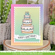 LAWN FAWN Cake it Easy Add On Clear Stamps