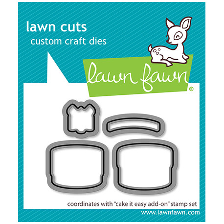 LAWN FAWN Cake it Easy Add On Cuts