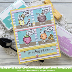 LAWN FAWN Summer Friends Clear Stamps