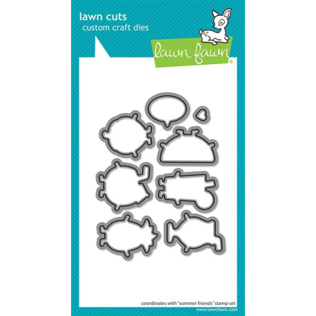 LAWN FAWN Summer Friends Cuts