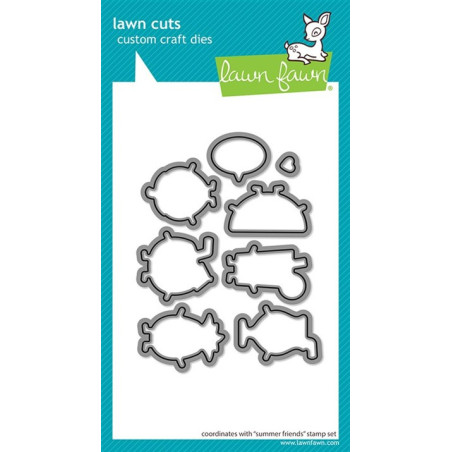LAWN FAWN Summer Friends Cuts