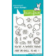LAWN FAWN Shello, Friend Clear Stamps