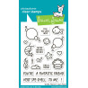 LAWN FAWN Shello, Friend Clear Stamps