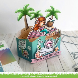 LAWN FAWN Shello, Friend Cuts
