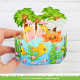 LAWN FAWN Platform Pop-Up Palm Tree Insert Cuts