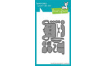 LAWN FAWN Tiny Gift Box Mouse Add-On Dies
