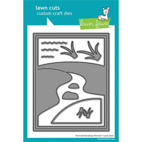 LAWN FAWN Riverside Backdrop: Portrait Cuts