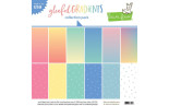 LAWN FAWN Gleeful Gradients Collection Pack 30x30m