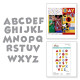 Spellbinders Say Cheese Classic Mouse Alphabet & Numbers Bundle Dies