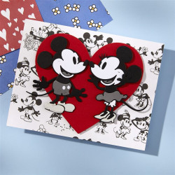 Spellbinders Steamboat Willie Duo Etched Dies