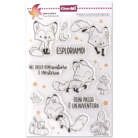 Timbro Clear-Mi 2654-CLEM-E Foxy Adventures