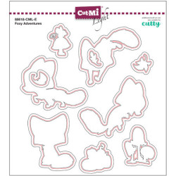 Fustelle Cut-Mi 88618-CML-E Foxy Adventures