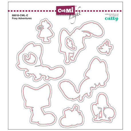 Fustelle Cut-Mi 88618-CML-E Foxy Adventures