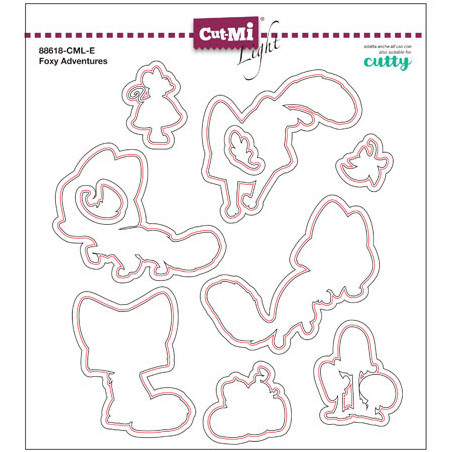 Fustelle Cut-Mi 88618-CML-E Foxy Adventures