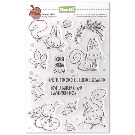 Timbro Clear-Mi 2656-CLEM-E Nutty Explorers