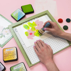 Lisa Horton Crafts Cloud 9 Color Shift Ink Pad Avocado Gold