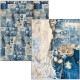 Ciao Bella Urban Blue Denim A4 Maxi Mixed Media Book